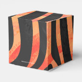 Ballotins Impression noire et orange Zebra (Arrière)