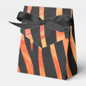 Ballotins Impression noire et orange Zebra (Verso)