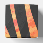 Ballotins Impression noire et orange Zebra (Haut)