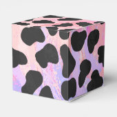 Ballotins Impression noire et rose dalmate (Arrière)