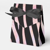 Ballotins Impression noire et rose Zebra (Verso)
