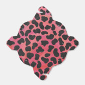 Ballotins Impression noire et rouge dalmate (Déplié)