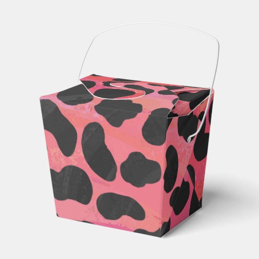 Ballotins Impression noire et rouge dalmate (Verso)