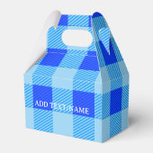 Ballotins Impression Plantée en bleu personnalisé (Arrière)