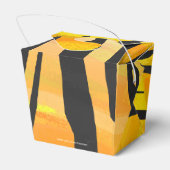 Ballotins Impression Tigre Noir et Orange (Arrière)