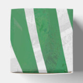 Ballotins Impression verte et blanche Zebra (Haut)
