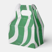Ballotins Impression verte et blanche Zebra (Arrière)