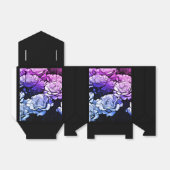 Ballotins impressionnisme Shabby Chic Bleu violet Rose (Déplié)