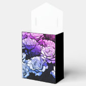 Ballotins impressionnisme Shabby Chic Bleu violet Rose (Ouvert)