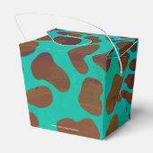 Ballotins Imprimé brun et sarcelle Dalmatien (Arrière)