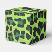 Ballotins Imprimé léopard noir et vert (Arrière)