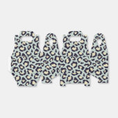 Ballotins imprimé turquoise Leopard (Déplié)