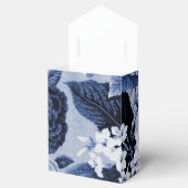 Ballotins Indigo Blue Floral Toile No.1 (Ouvert)