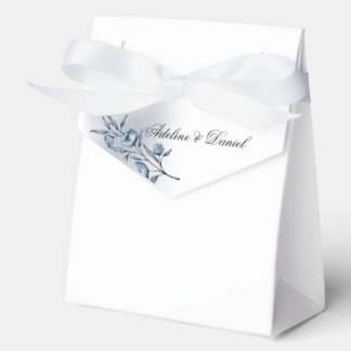 Ballotins Indigo Romance Wedding Favor Boxes