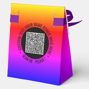 Ballotins Informations d'analyse de code QR et Ballotin de t