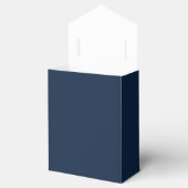 Ballotins Initiales bleu marine Mariage (Ouvert)