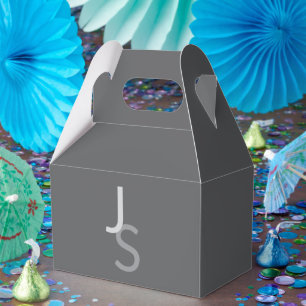 Ballotins Initiales chevauchantes modernes monogrammées   Gr