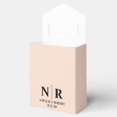 Ballotins Initiales mariage Monogramme Et Groom (Ouvert)