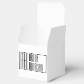 Ballotins Initiales minimes modernes et logo de nom (Ouvert)