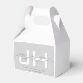 Ballotins Initiales monogrammes modernes (ou autre texte) Gr (Arrière)