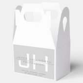 Ballotins Initiales monogrammes modernes (ou autre texte) Gr (Ouvert)