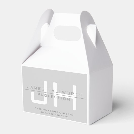 Ballotins Initiales monogrammes modernes (ou autre texte) Gr (Verso)