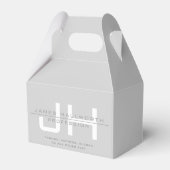 Ballotins Initiales Monogrammes Modernes (ou autre texte) Gr (Arrière)