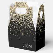 Ballotins Initiales Monogrammes pour filles Parties scintill (Ouvert)