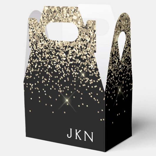 Ballotins Initiales Monogrammes pour filles Parties scintill (Ouvert)