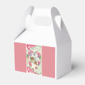 Ballotins Inséparables Rose Vintage Valentine Party Faveurs  (Arrière)