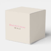 Ballotins Inséparables sur le banc de parc {rose} (Arrière)