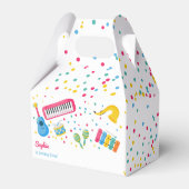 Ballotins Instruments de musique anniversaire de enfant (Arrière)