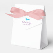 Ballotins Invitation Baby shower de sirène (Verso)