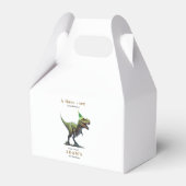 Ballotins Invitation d'anniversaire de dinosaure, Anniversai (Verso)