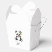 Ballotins Invitation d'anniversaire de Panda, Invitation d'a (Ouvert)