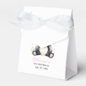 Ballotins Invitation d'anniversaire de Panda, Invitation d'a (Verso)