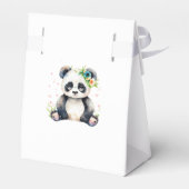 Ballotins Invitation d'anniversaire de Panda, Invitation d'a (Arrière)
