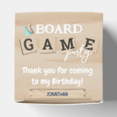 Ballotins Invitation d'anniversaire du jeu de société (Haut)