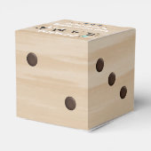 Ballotins Invitation d'anniversaire du jeu de société (Arrière)