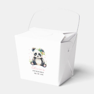 Ballotins Invitation d'anniversaire Panda, Invitation d'anni
