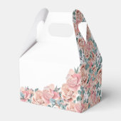 Ballotins Invitation de mariage estival à l'aquarelle avec d (Arrière)