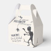 Ballotins Invitation du Costume d'Halloween (Verso)