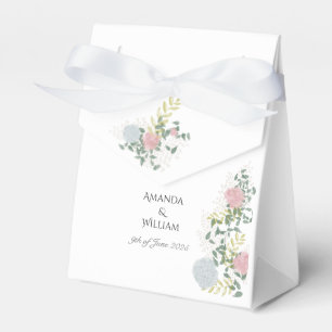 Ballotins Invités de mariage finement fleuris