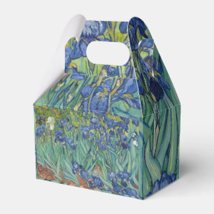 Ballotins Irises bleu vert jaune Van Gogh