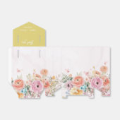 Ballotins Island Citrus Butterfly Ranunculus Garden Wedding (Déplié)