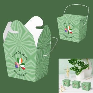Ballotins Italien irlandais Shamrock américain personnalisé