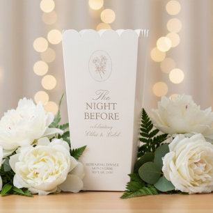 Ballotins Ivoire   Chic Floral 'La Nuit Avant' Mariage