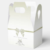 Ballotins Ivory Gem Bow & Ribbon 14e anniversaire de Mariage (Ouvert)