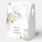 Ballotins Ivory Peony Floral Neutral Favor (Ouvert)