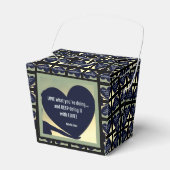 Ballotins J'ADORE CE QUE VOUS FAITES Boîtes de faveur par Ad (Verso)